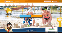 Desktop Screenshot of en.vakantieparkdeberckt.nl